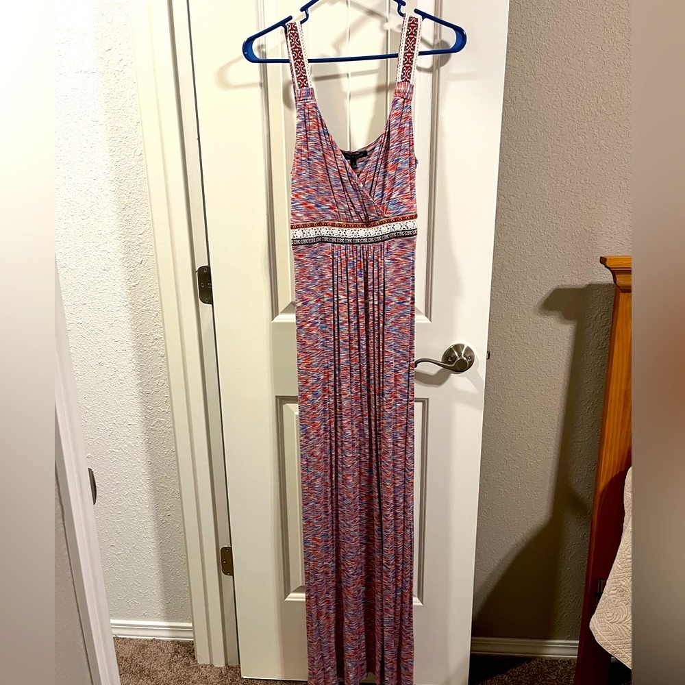 Very cute and like new, Multi-color Maxi dress